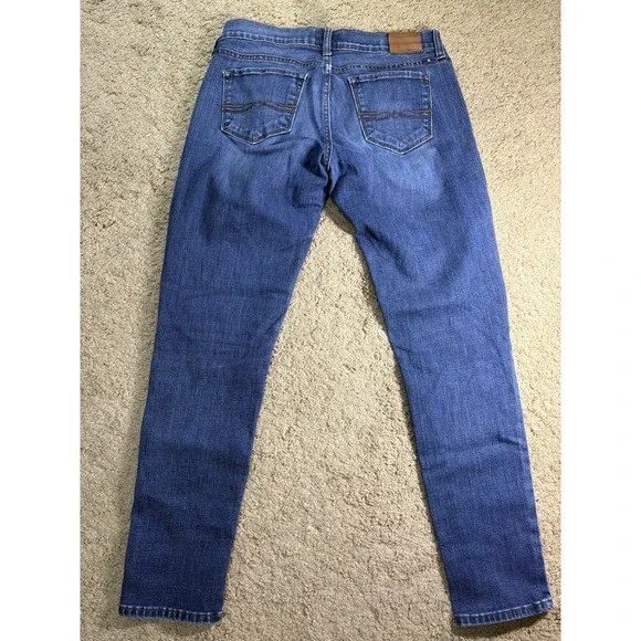 Lucky Brand Charlie Skinny Jeans Women 6/28 A Low Rise Preppy - Picture 11 of 11